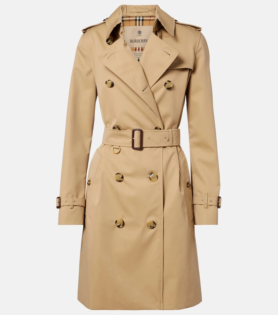 Burberry - Kensington cotton trench coat