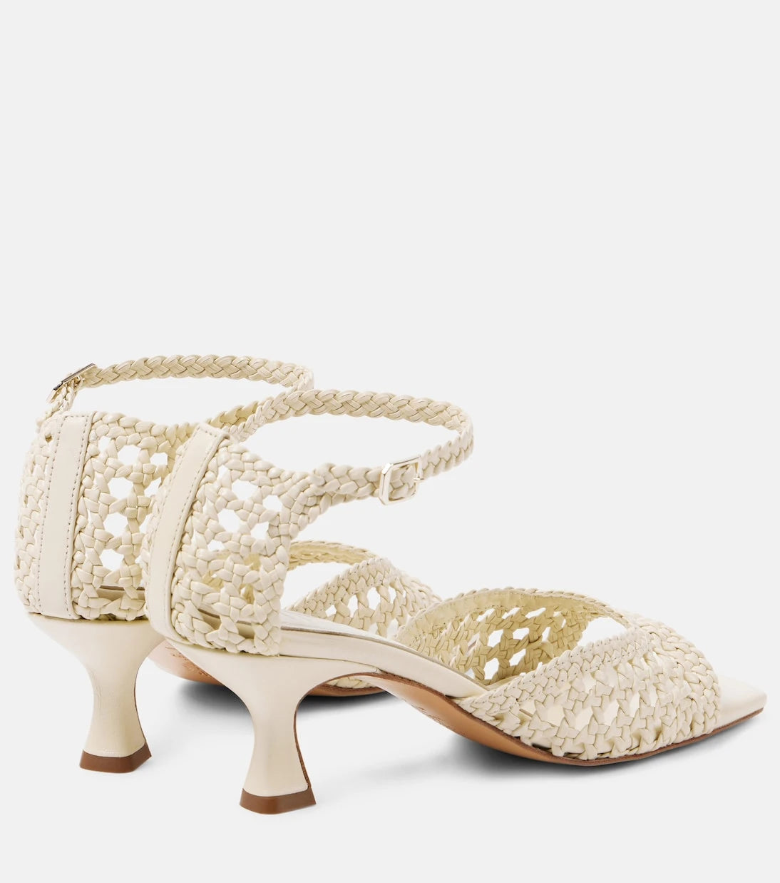 Souliers Martinez - Veronica woven leather sandals