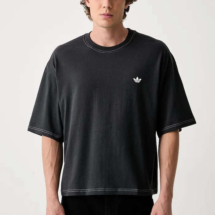 adidas Originals Erkek Pamuklu Tişört Contrast Oversized