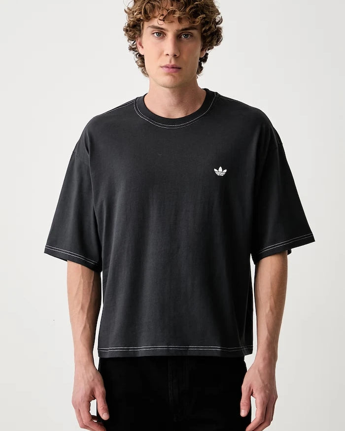 adidas Originals Erkek Pamuklu Tişört Contrast Oversized