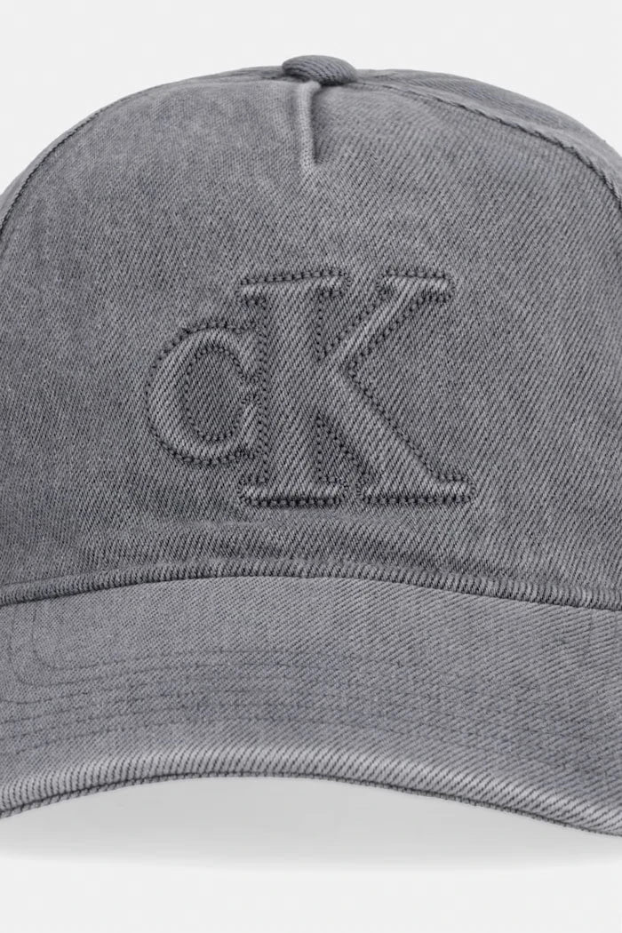 Calvin Klein denim erkek vizörlü şapka