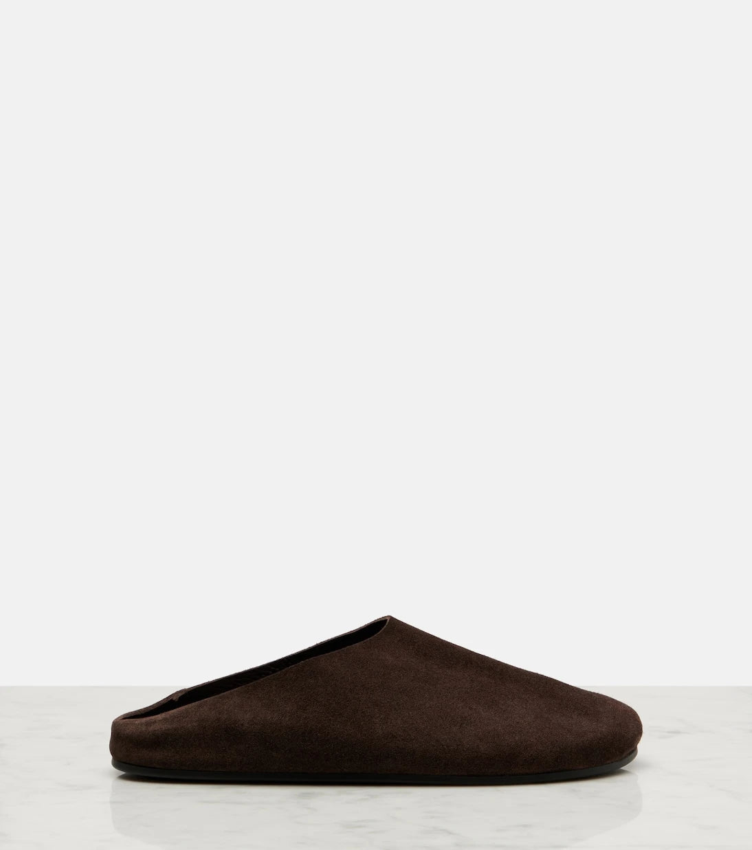 The Row - Hudson suede mules