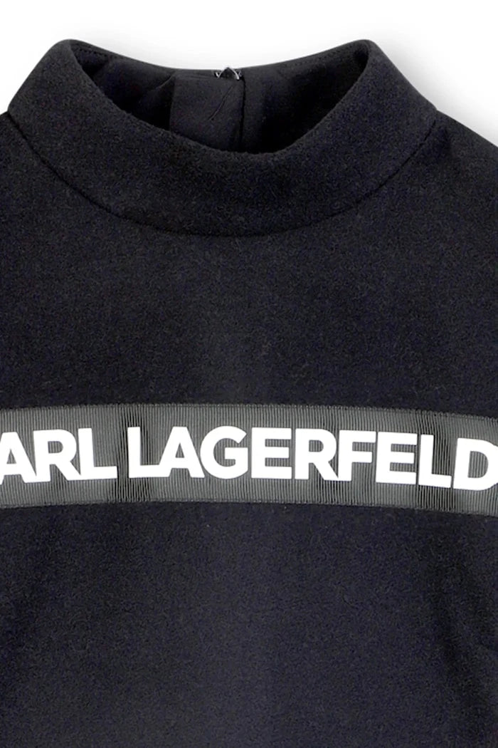 Детска рокля с вълна Karl Lagerfeld