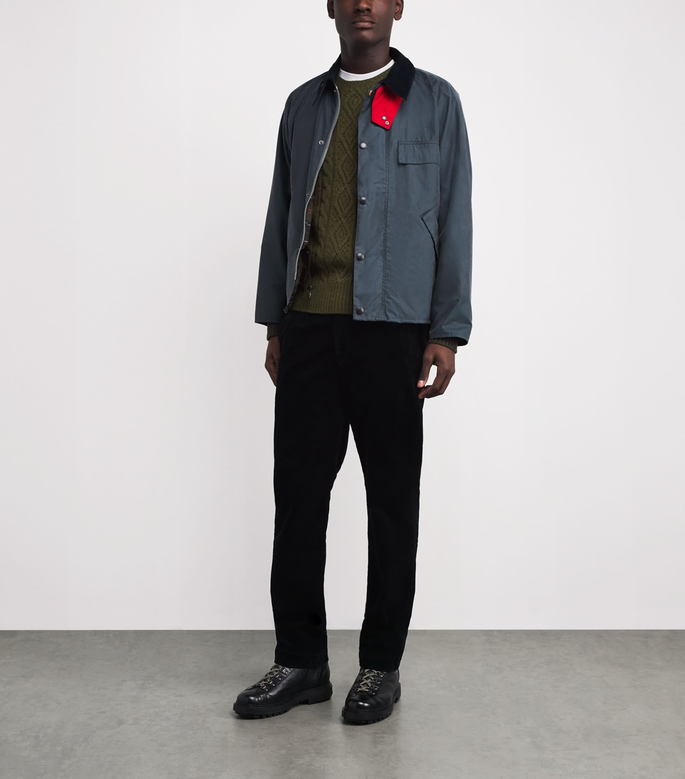 Polo Ralph Lauren Green Wool-Alpaca Cable-Knit Sweater