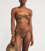 Faithfull the Brand Brown Esterel Balconette Bikini Top