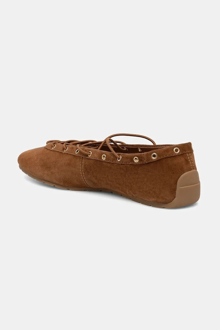 Steve Madden Pointe Süet Balerinler