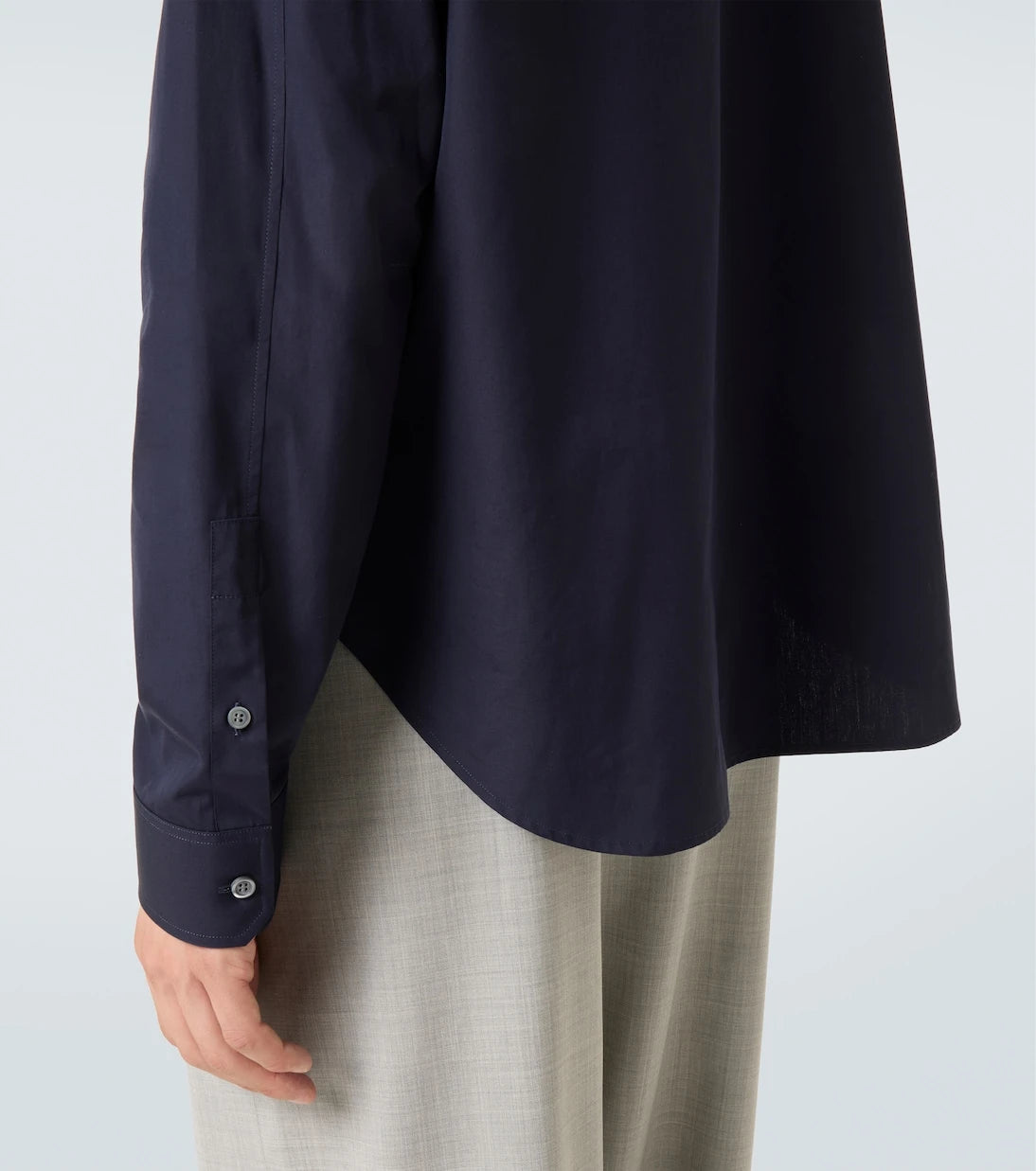 Loewe - Logo cotton poplin shirt