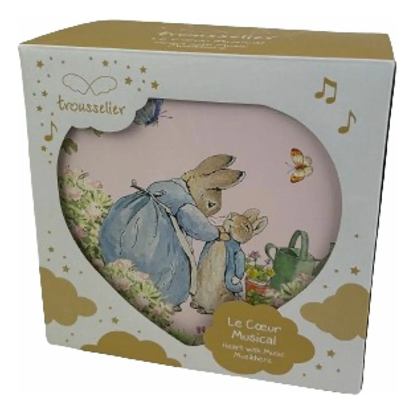 Trousselier - Rabbit music box | Pink