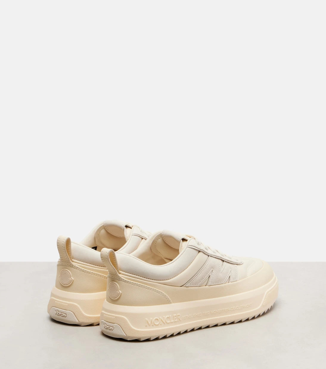 Moncler - Monpulse Altive leather-trimmed sneakers
