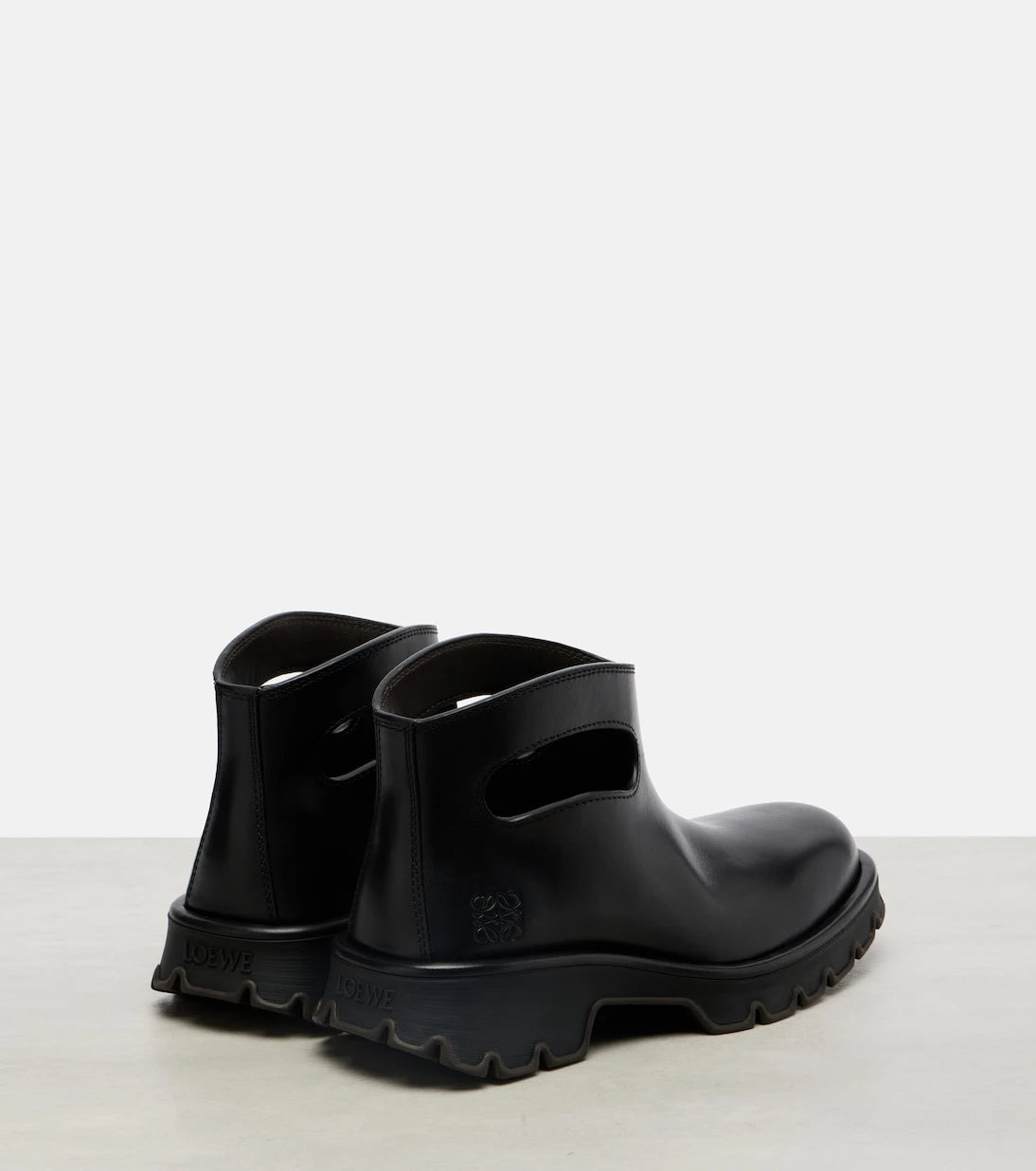 Loewe - Bobby leather ankle boots