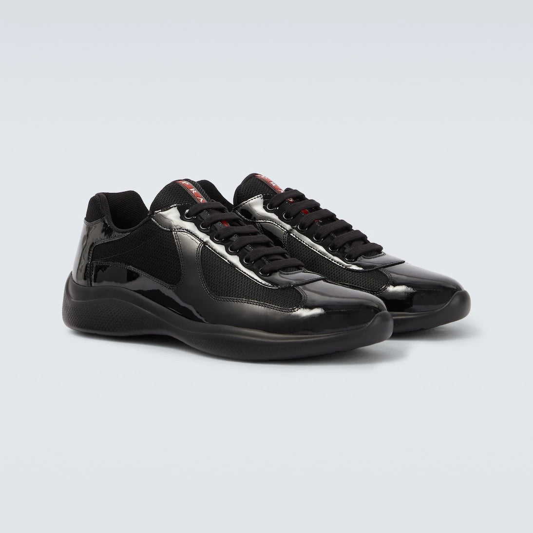 Prada - Patent leather sneakers