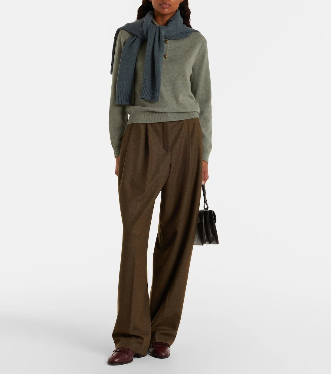 Loro Piana - Classic cashmere polo sweater