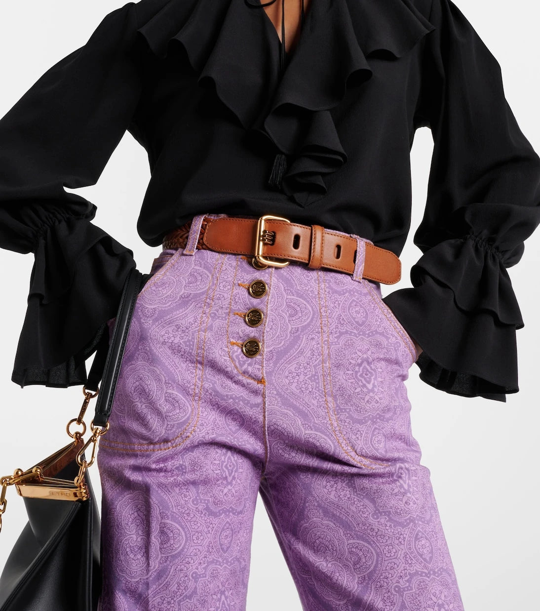 Etro - Leather belt