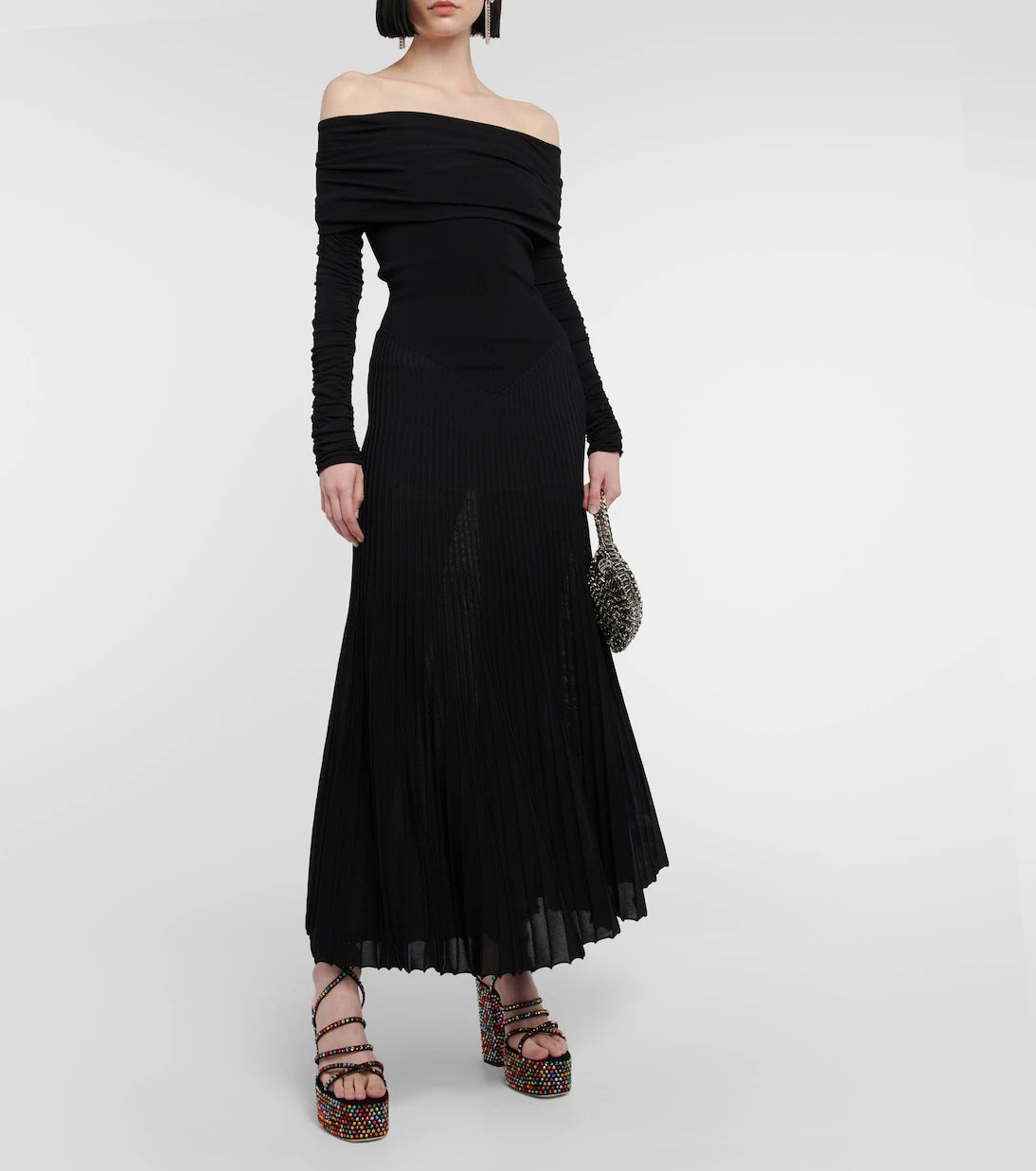 Paris Texas - Holly Evita embellished leather sandals