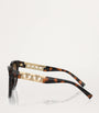 Tiffany & Co. Brown Acetate Cat Eye Sunglasses