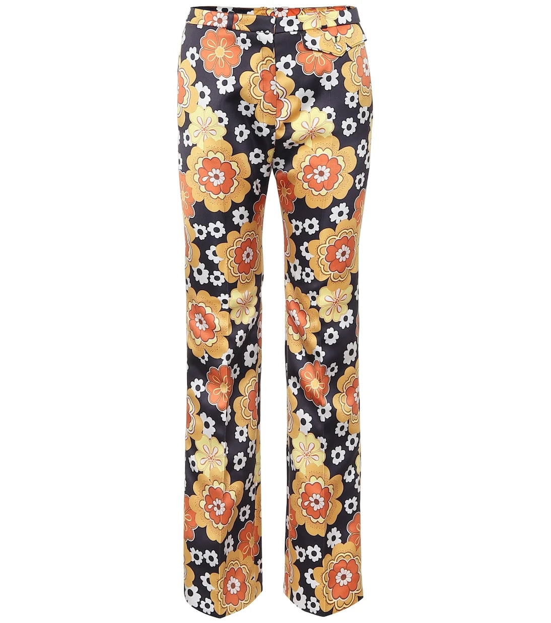 Rabanne - Floral straight pants
