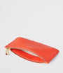 Orange Leather Ella Card Holder