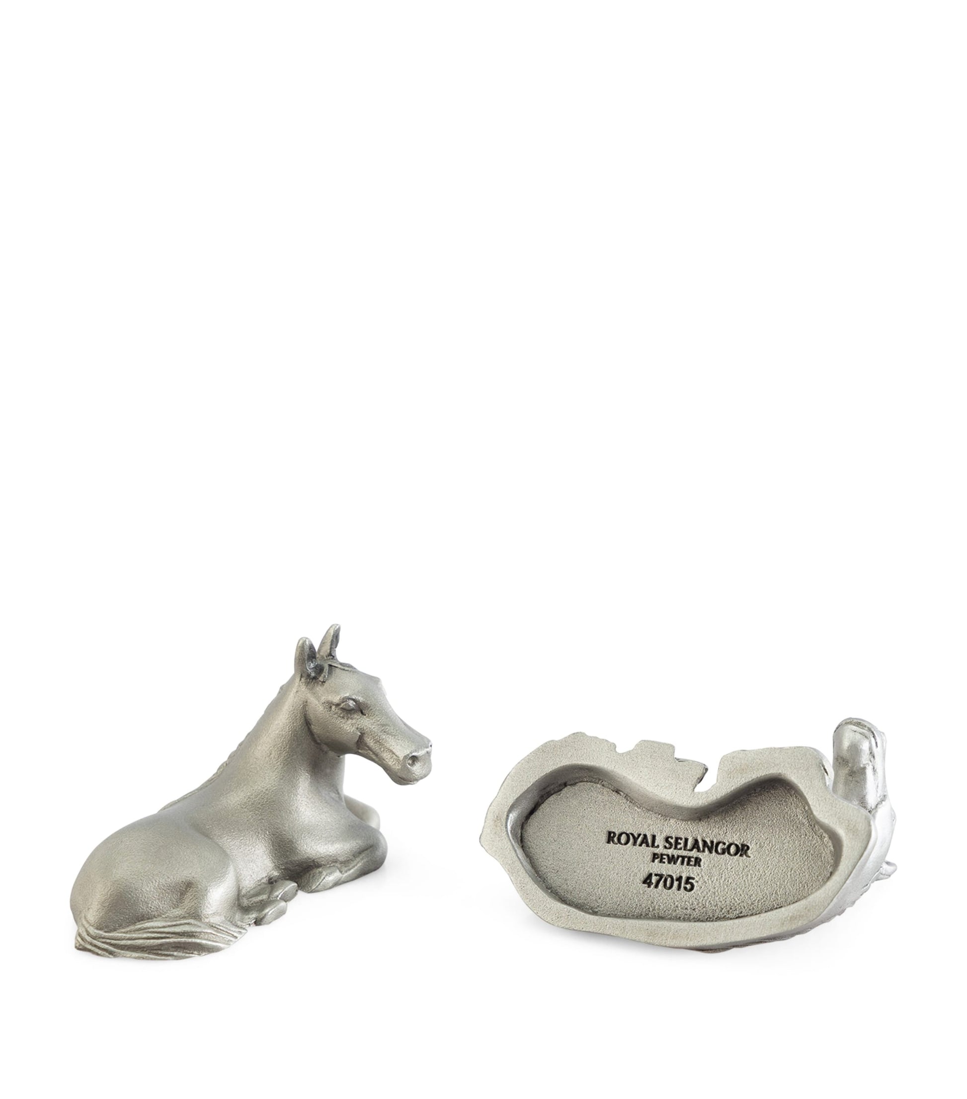 Royal Selangor Pewter Horse Chockstick Rests (Set of 2)