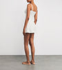 Skims White Drop Needle Mini Dress