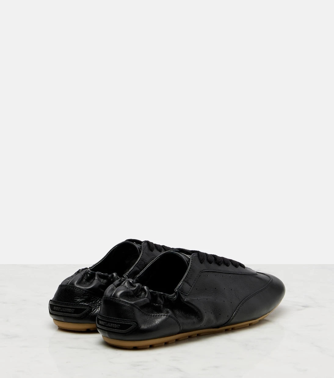 Saint Laurent - Lewis leather sneakers