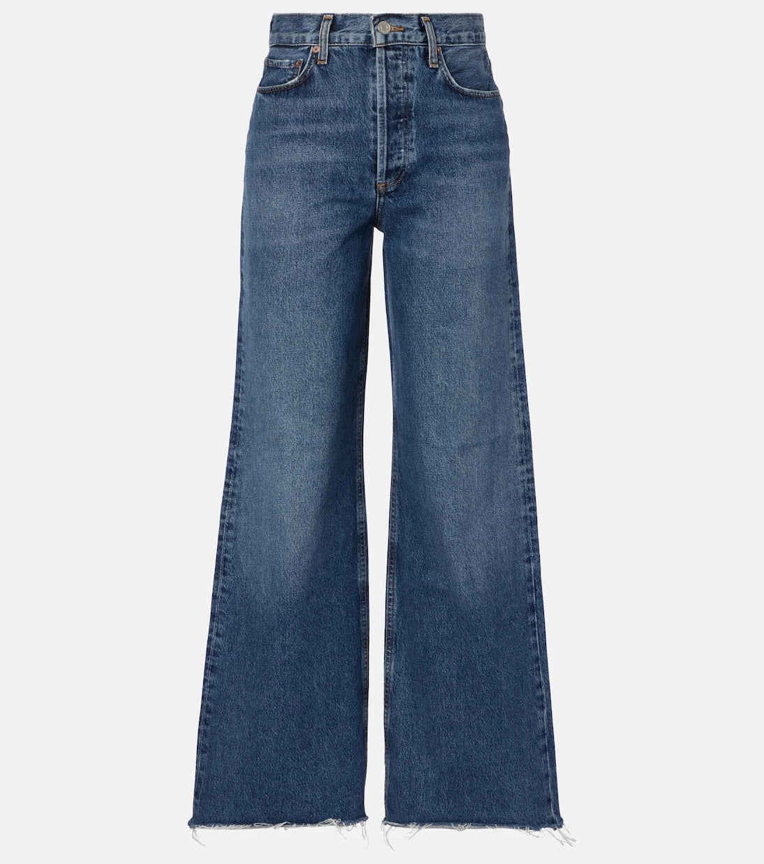 Agolde - Dame high-rise wide-leg jeans