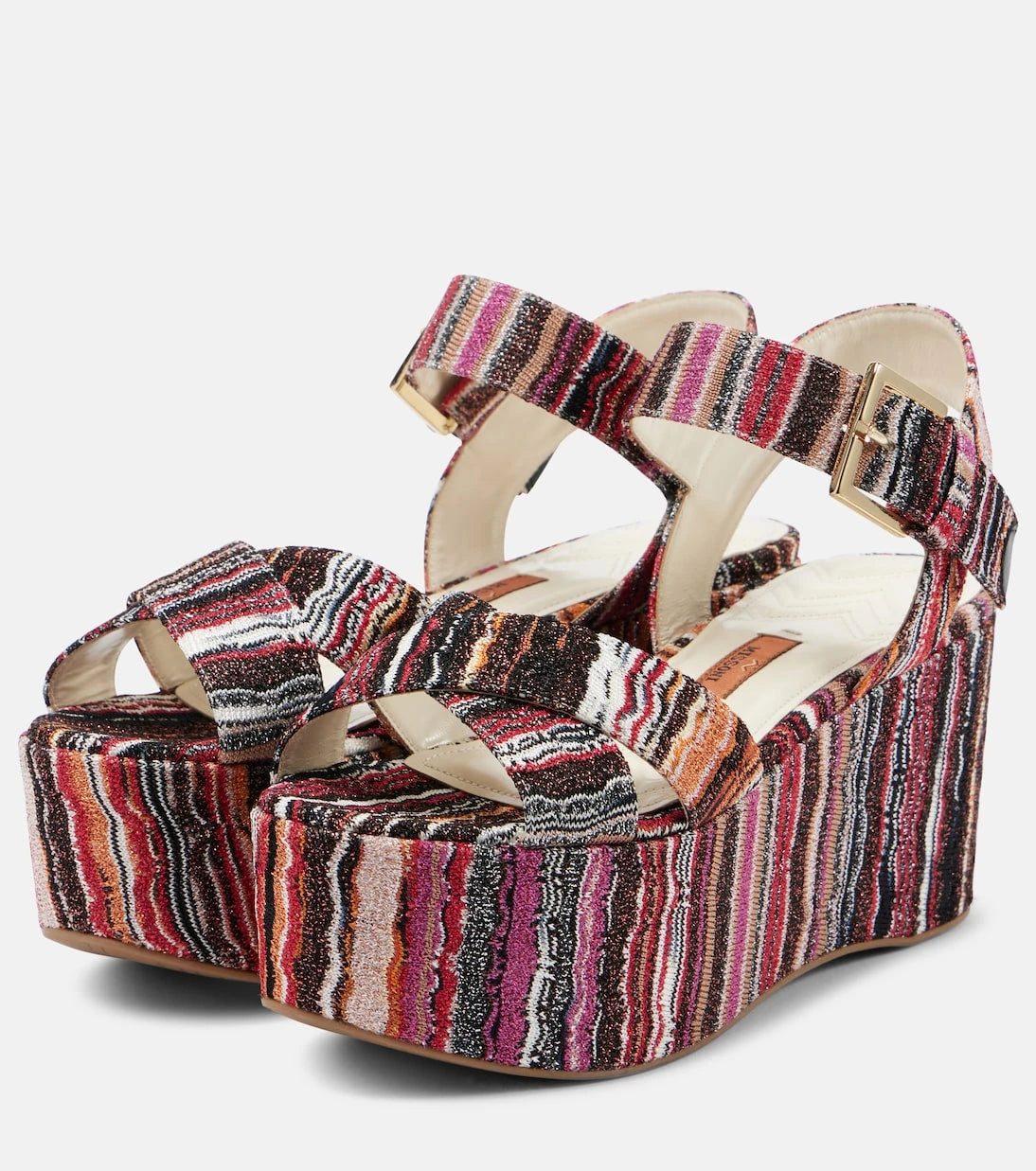 Missoni - Julia raschel platform sandals