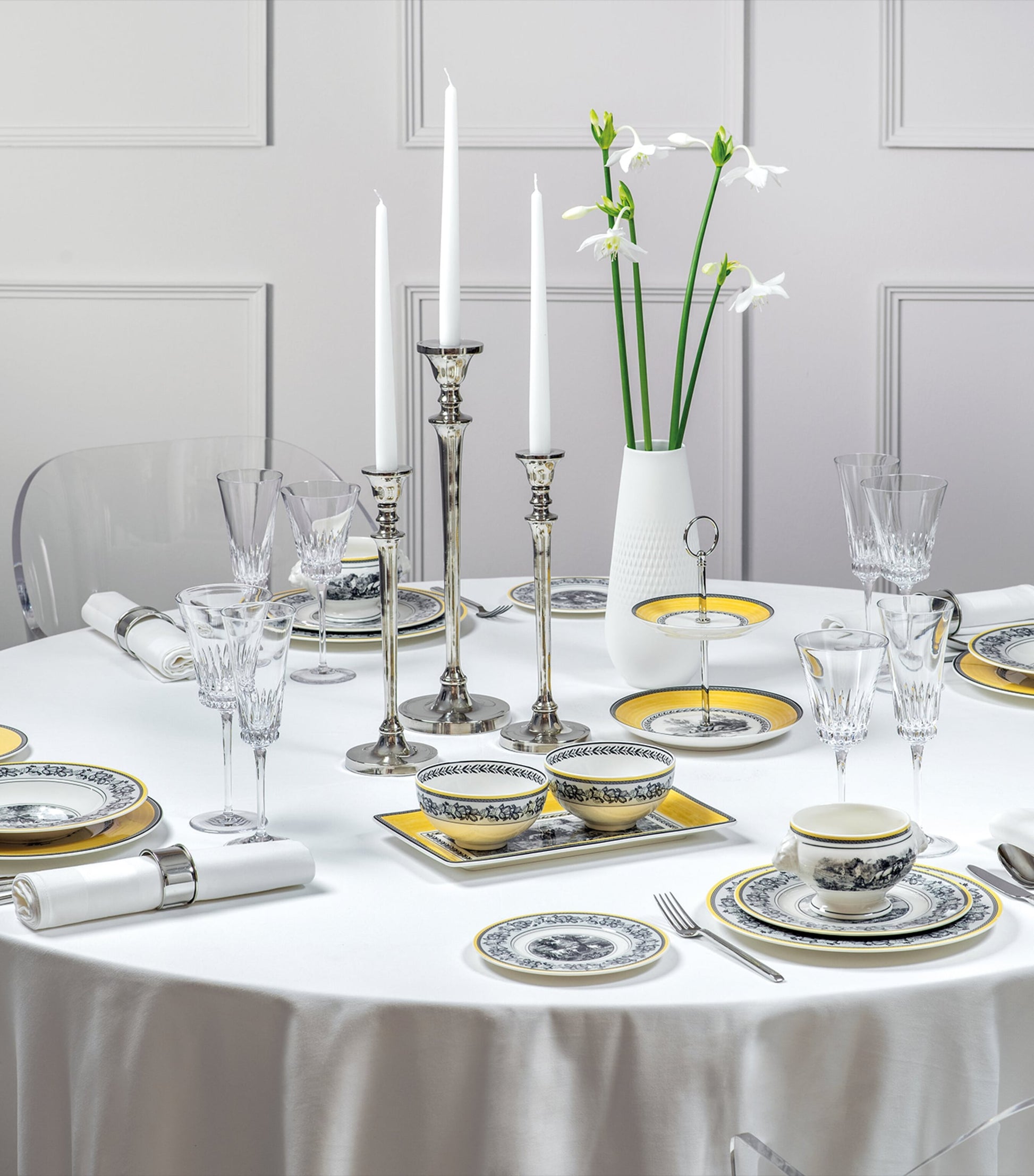 Villeroy & Boch Grand Royal Champagne Flute Set (120ml)