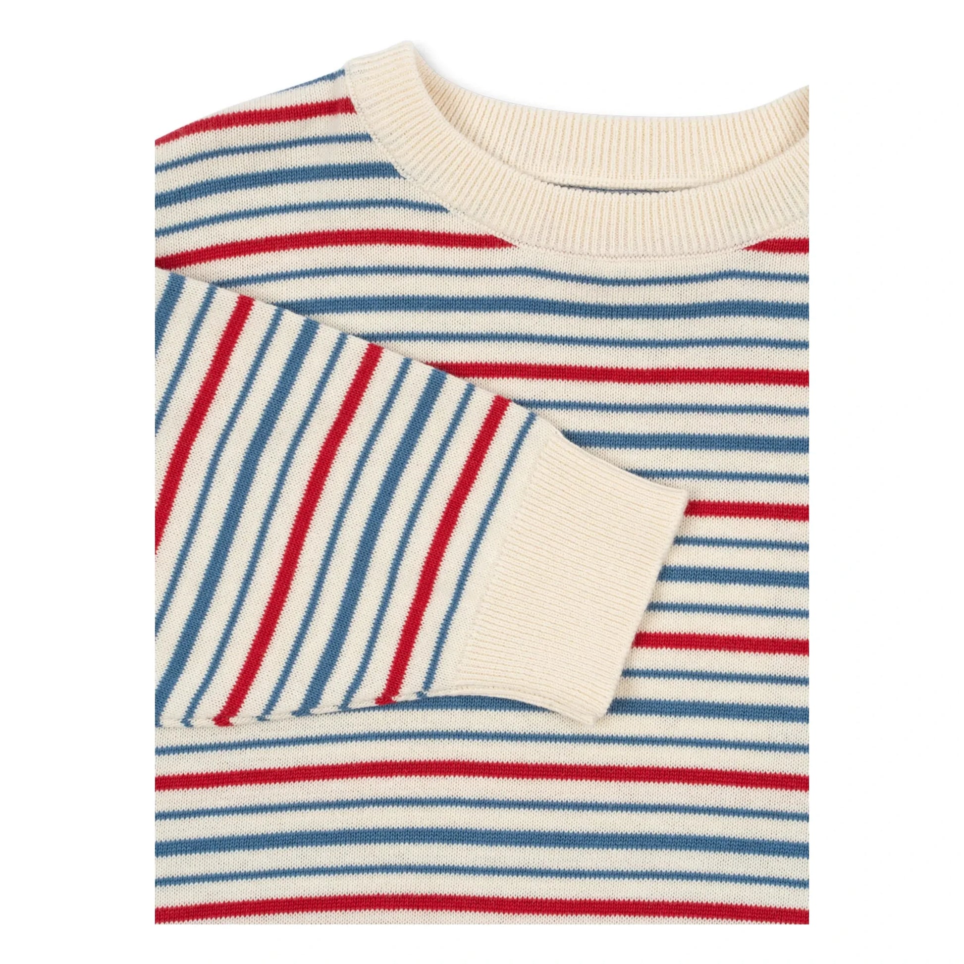 Konges Sløjd - Manis Striped Sweater | Ecru