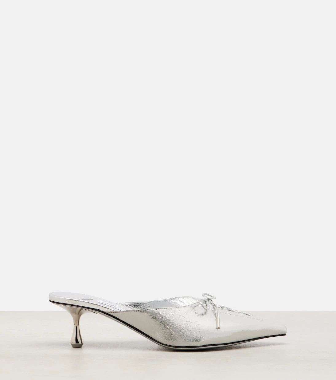 Jimmy Choo - Scarlett 50 metallic leather mules