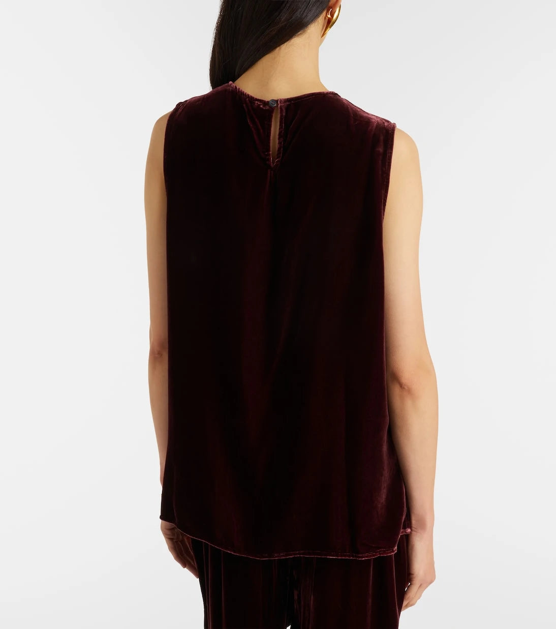 Asceno - Trento velvet tank top