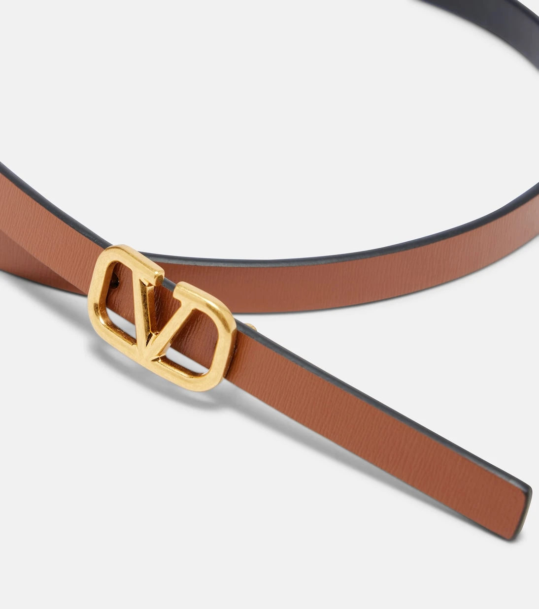 Valentino Garavani - VLogo leather belt