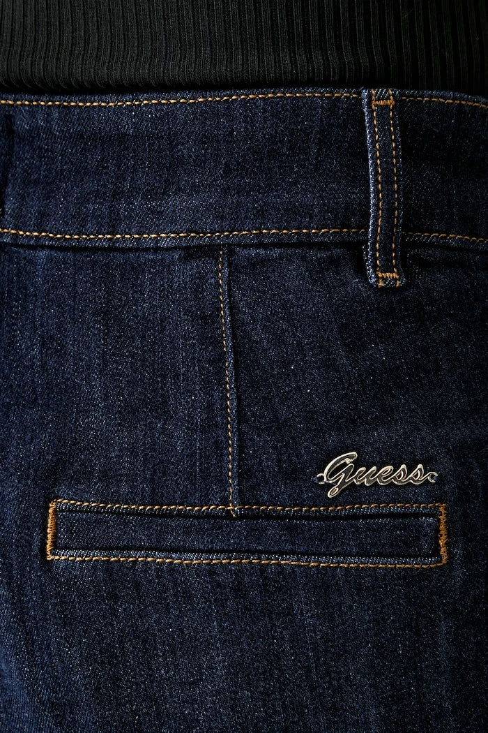 Guess дънки high waist дамски