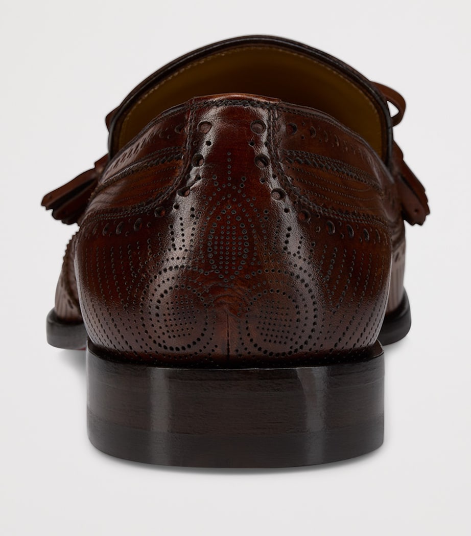 Grave Moc Calf Leather Loafers