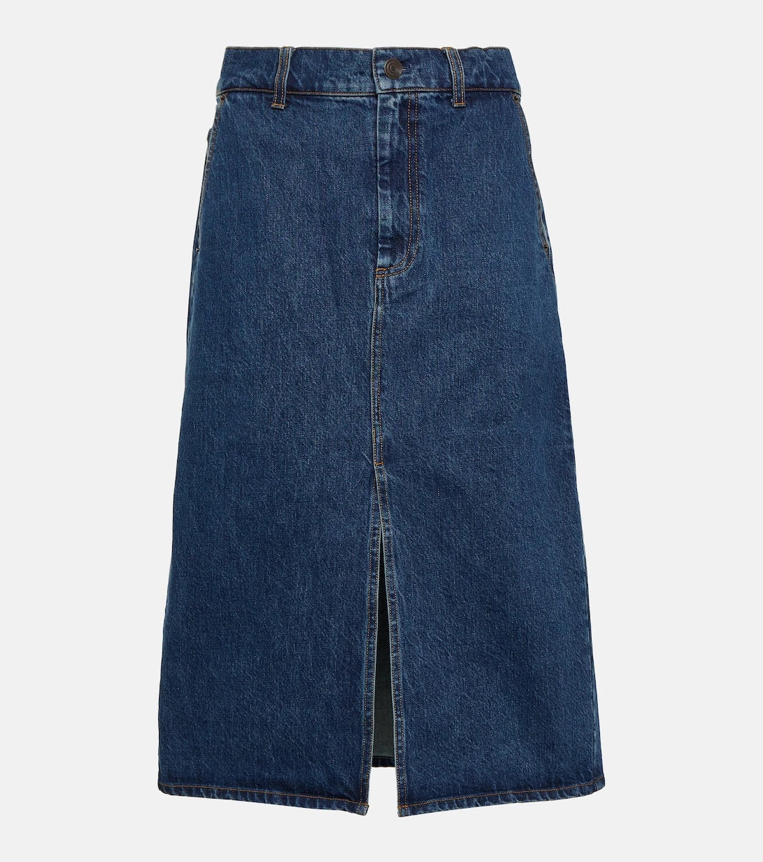 CO - Denim midi skirt
