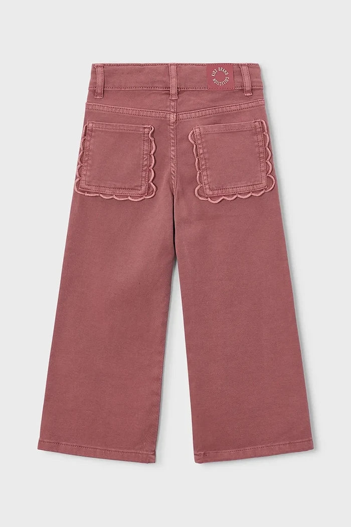 Mayoral wide leg çocuk kot pantolon