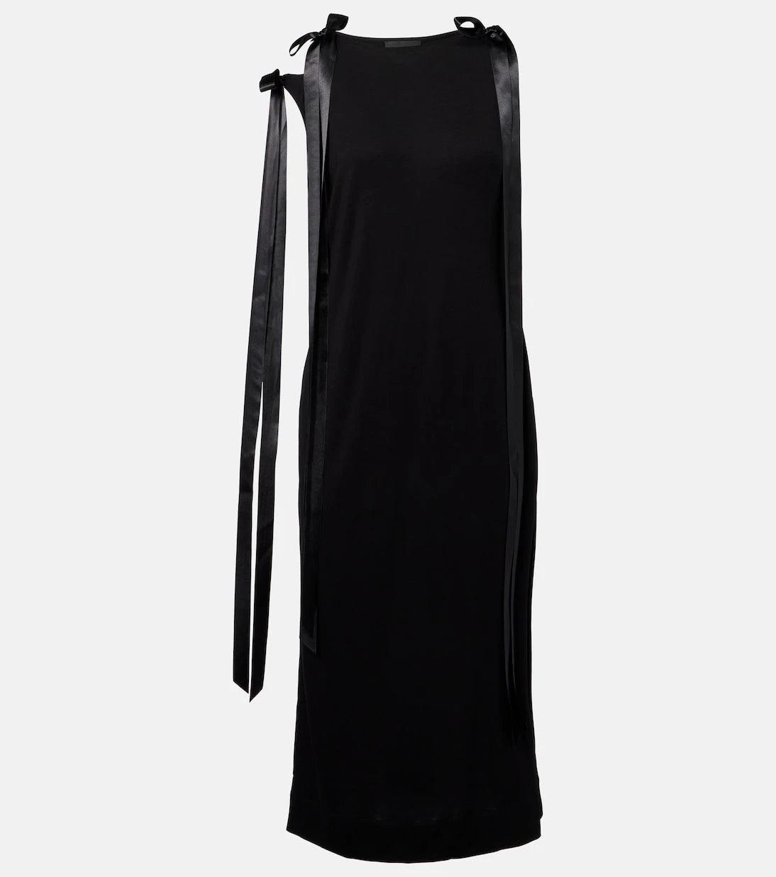Simone Rocha - Bow-detail jersey midi dress