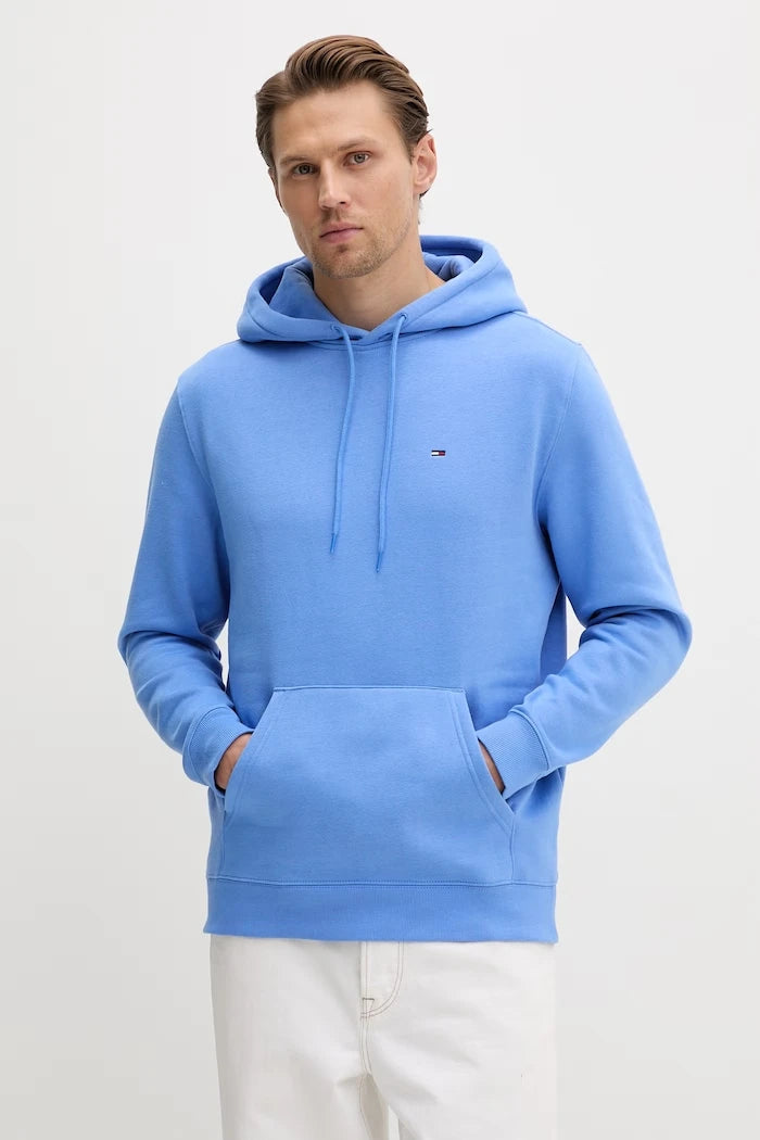 Tommy Jeans Erkek Pamuklu Kapüşonlu Sweatshirt