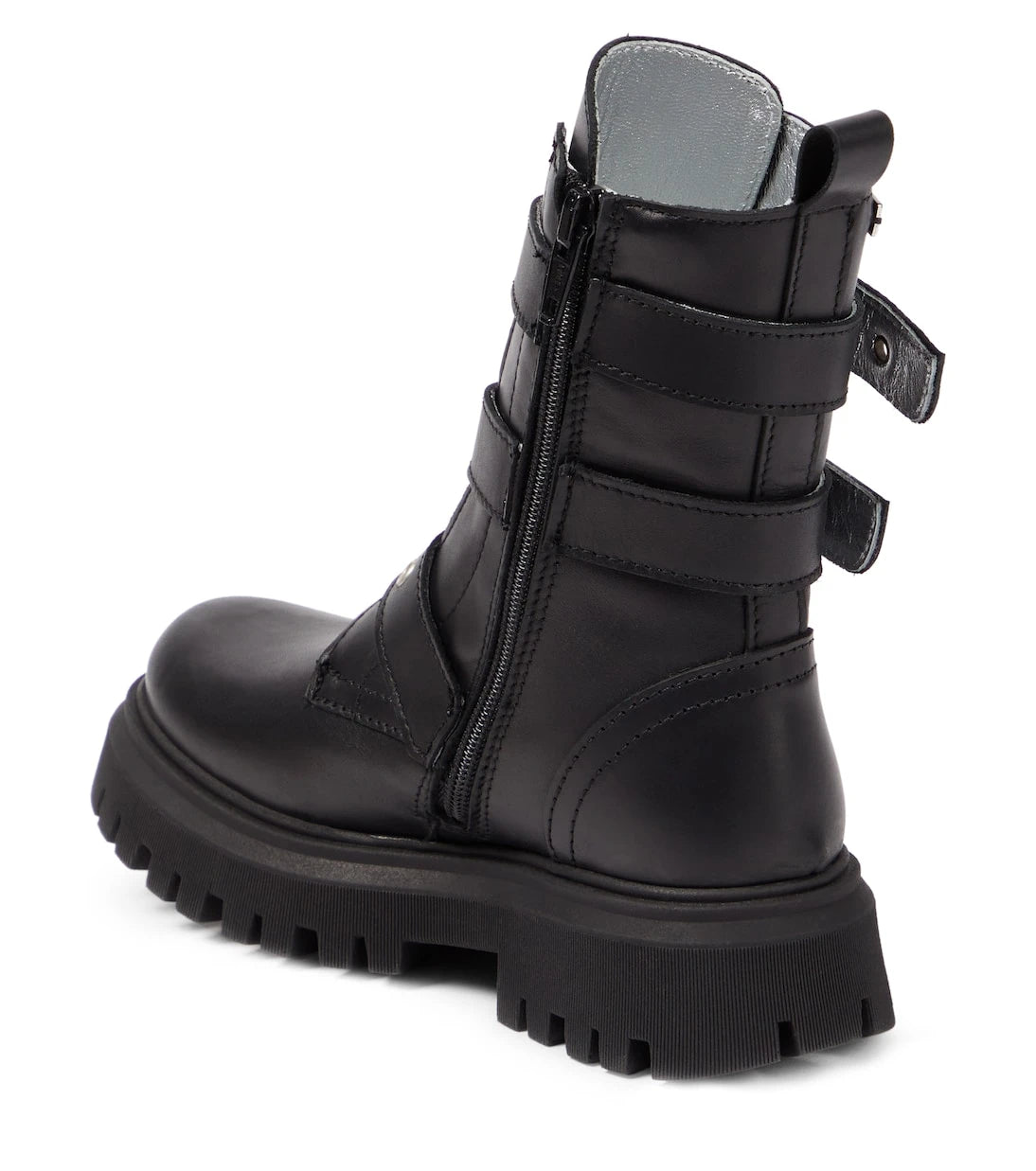 Monnalisa - Leather biker boots