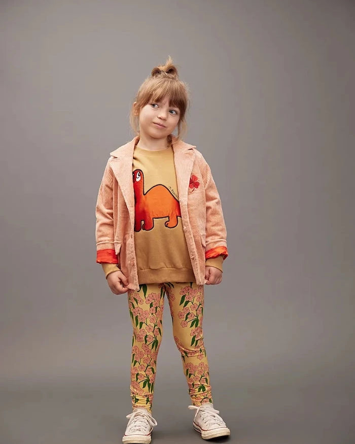 Mini Rodini Alpine flowers Çocuk Tayt