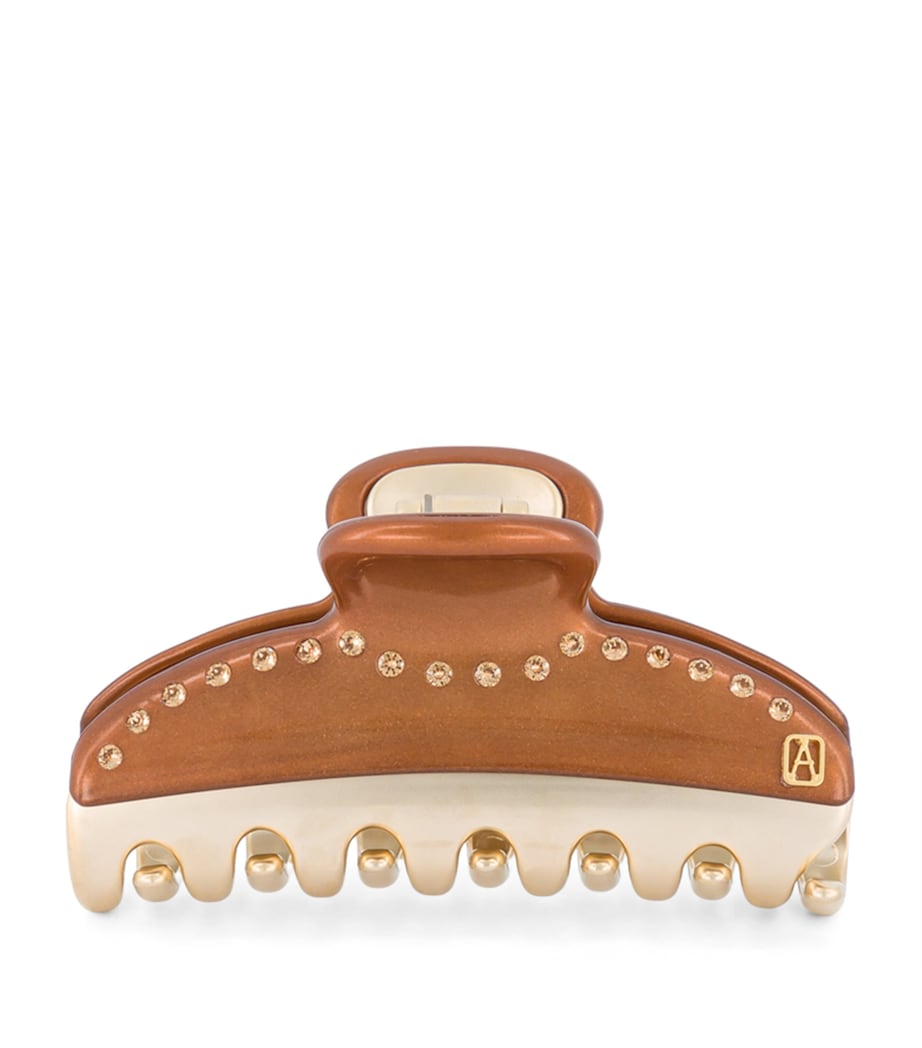 Gold-Plated Claw Hair Clip