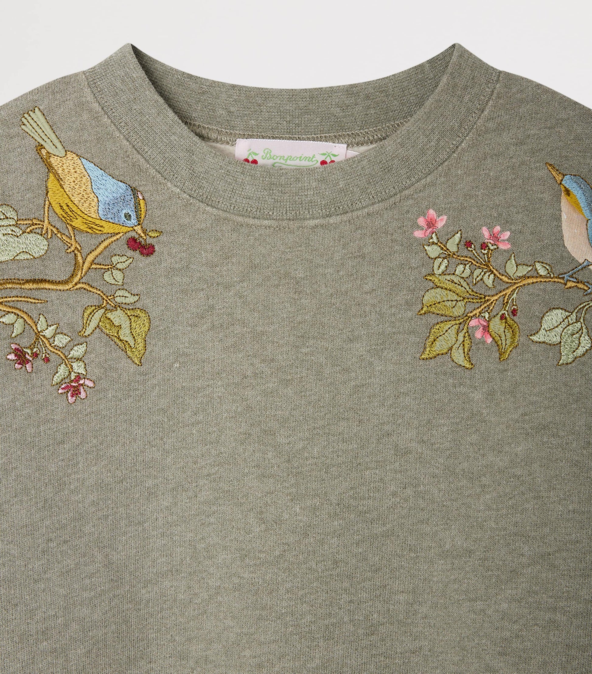 Organic Cotton Embroidered Sweatshirt (4-8 Years)