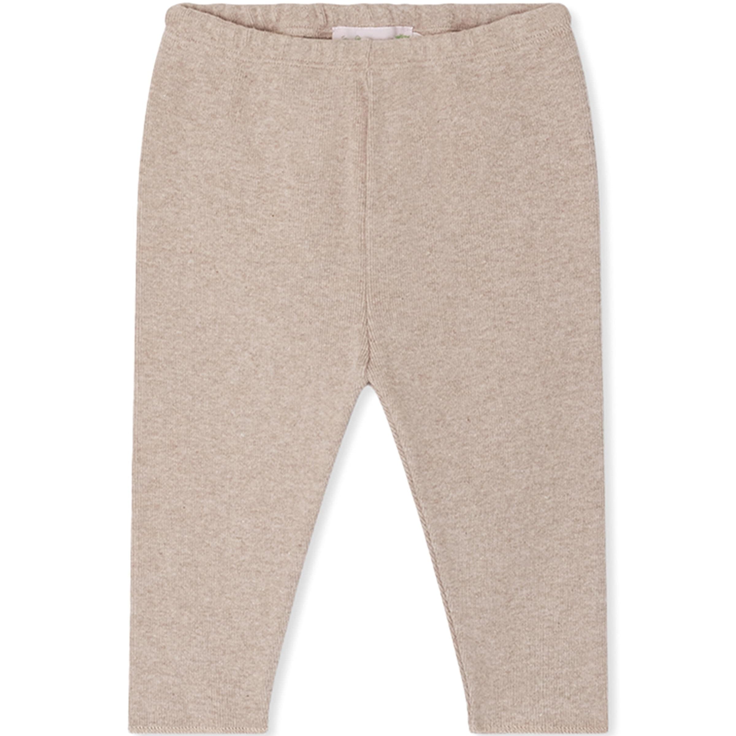 Cotton Leggings (1-36 Months) BEIGE