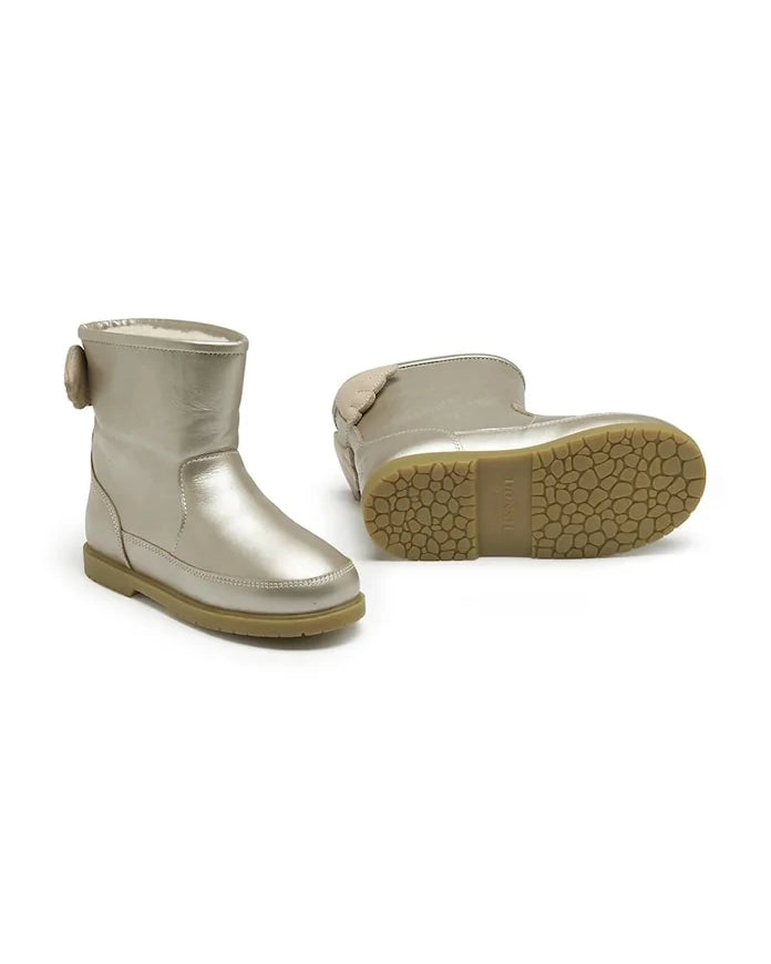 Детски велурени зимни обувки Donsje Angela Boots Wings