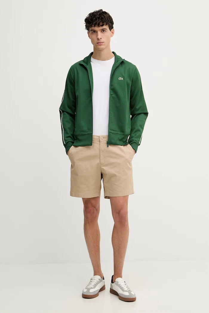 Lacoste erkek pamuklu elastanlı kısa şort
