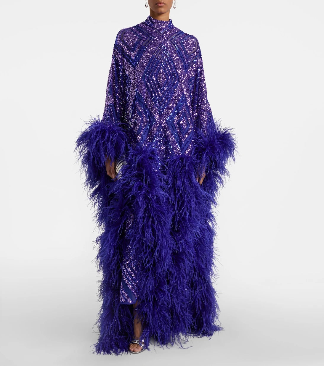 Taller Marmo - Casta Diva Follies sequined tulle kaftan
