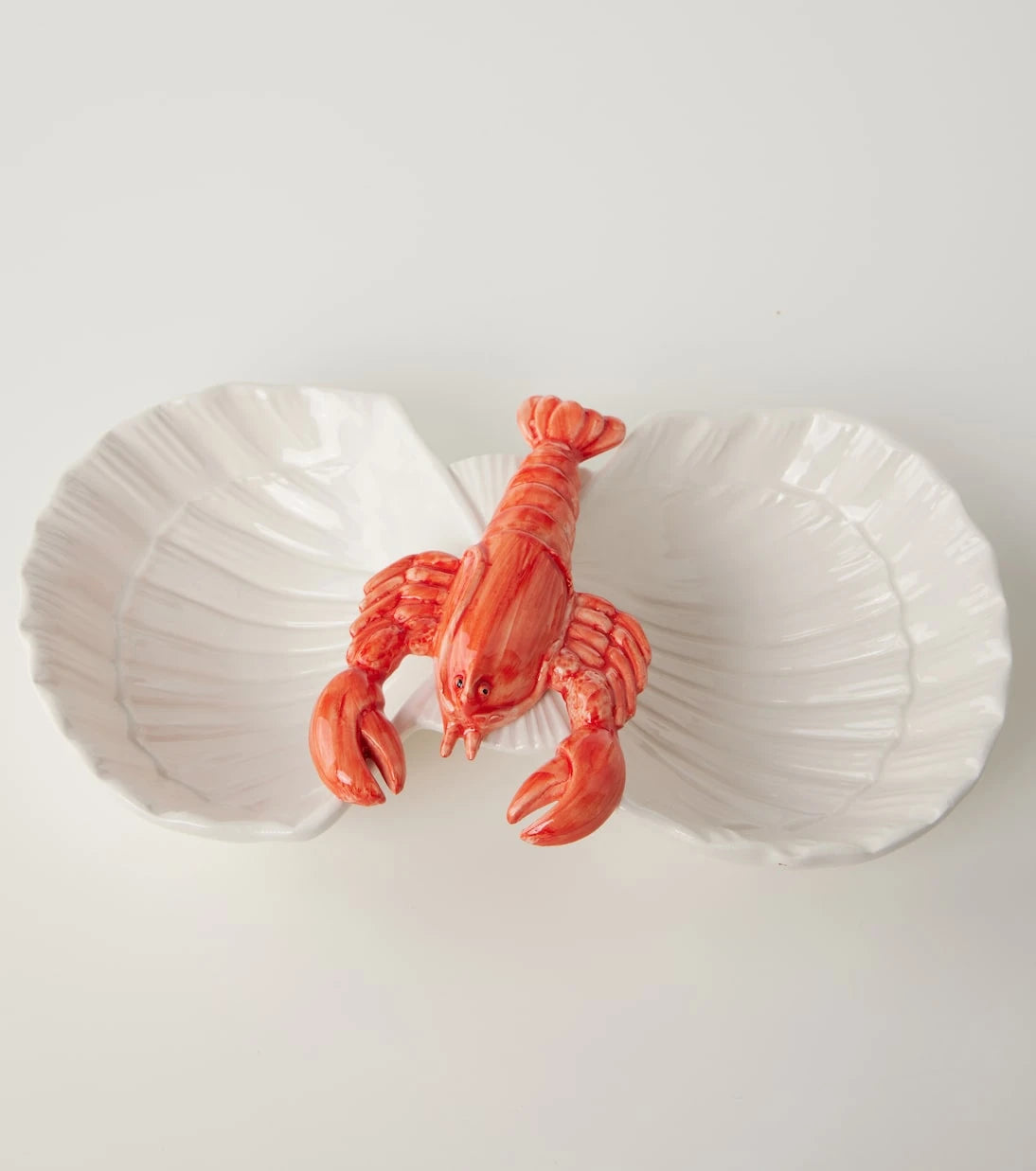 Les-Ottomans - Lobster ceramic appetizer plate