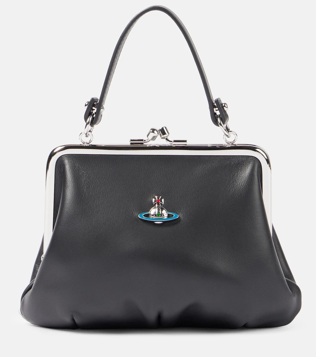 Vivienne Westwood - Granny Frame leather tote bag