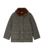 Cotton Check Coat (4-8 Years)