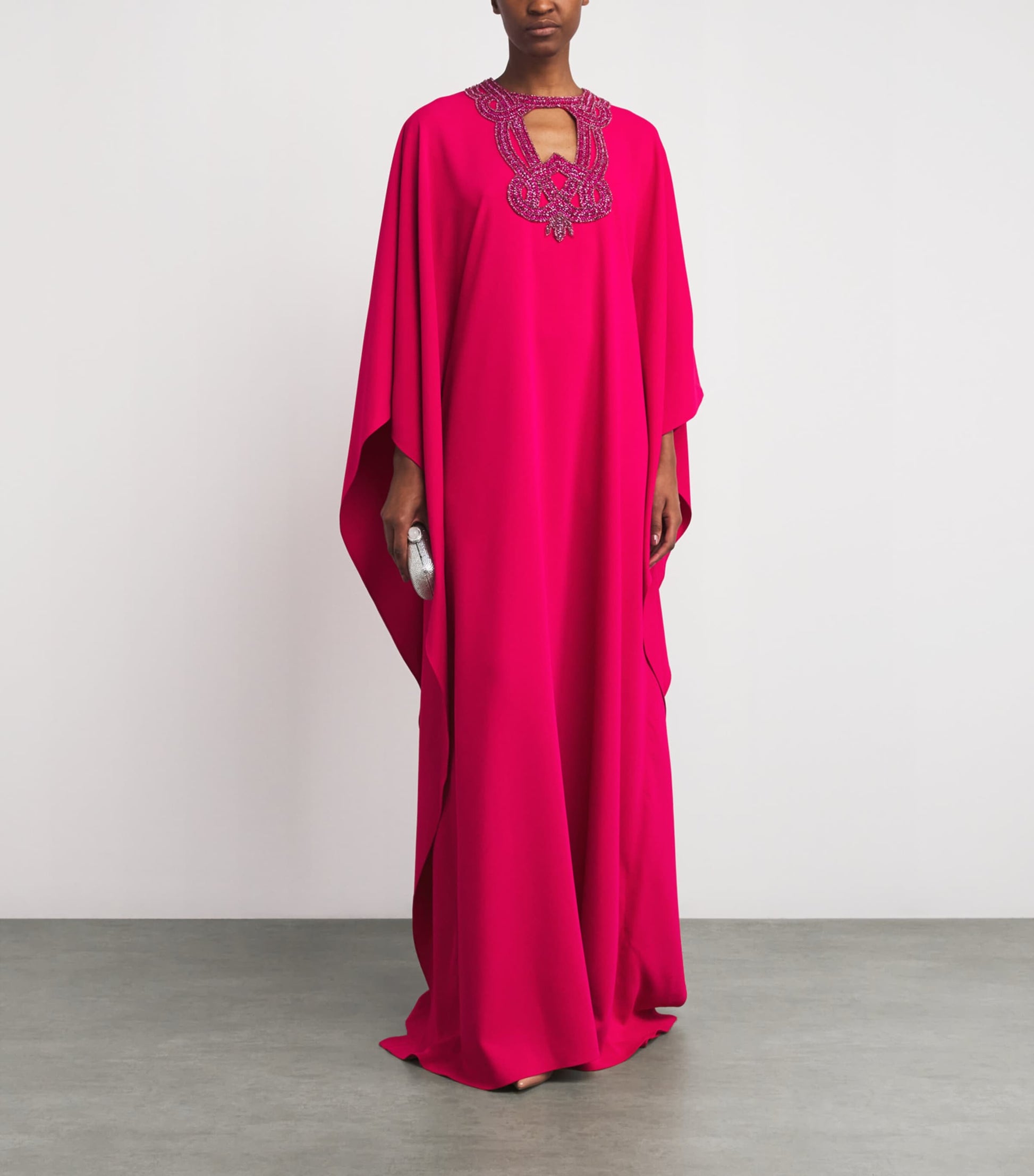 Cady Beaded Kaftan Maxi Dress