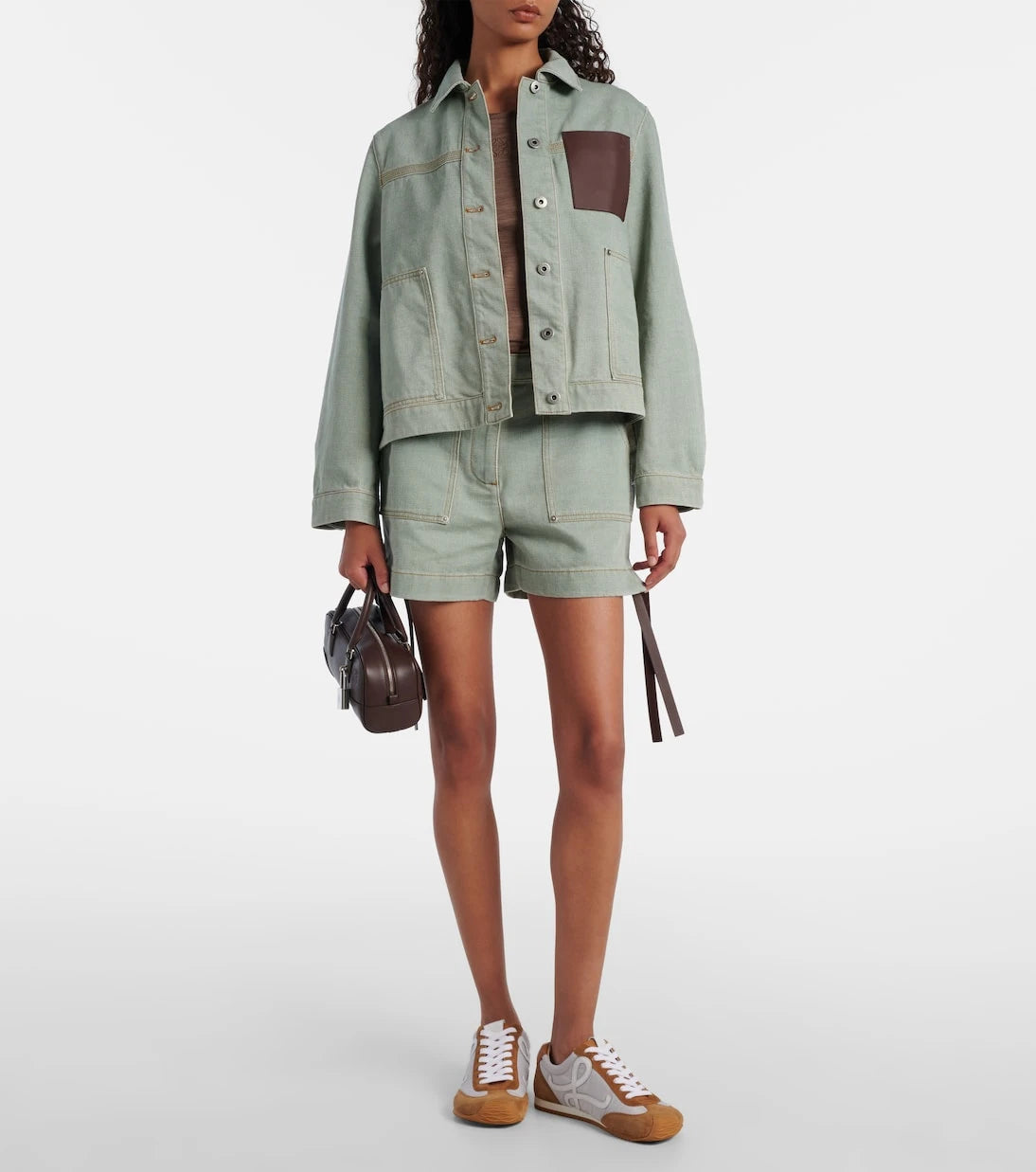 Loewe - حقيبة يد أمازونا 23 جلدية